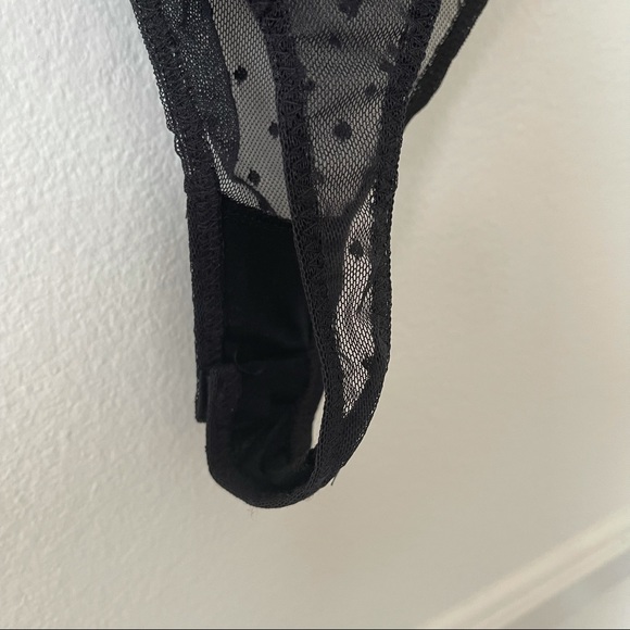 Free People Intimately Melrose Black Lace Backless Bodysuit XS - Picture 13 of 16